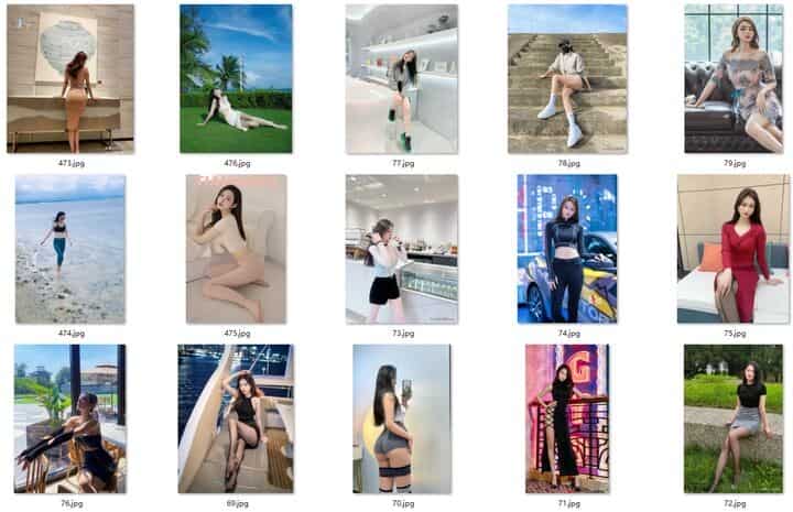 2万张ins美女壁纸合集 青春动人美图【INS美女壁纸大全】【JPG png格式】【6.64GB】