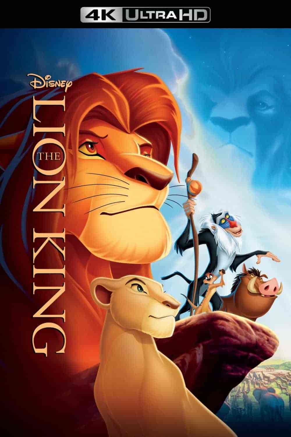 狮子王 (1994) 【4K蓝光原盘REMUX】【HDR10&杜比全景声国粤台英四语】内封简繁字幕  [51.3G]